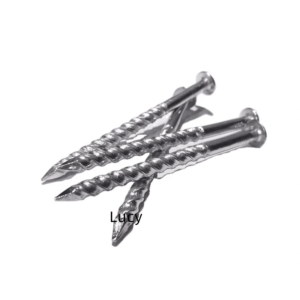 90mm Corrugated Sheet Electro Galvanized Steel Roofing Nails