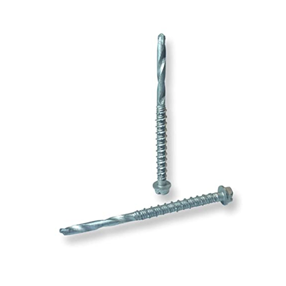 OEM Zinc Plated Large Diameter Concrete Screw for Anchoring to Block