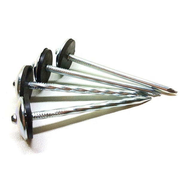 China Wholesale Galvanized Smooth Umbrella Head Roofing Nail Wire Nail