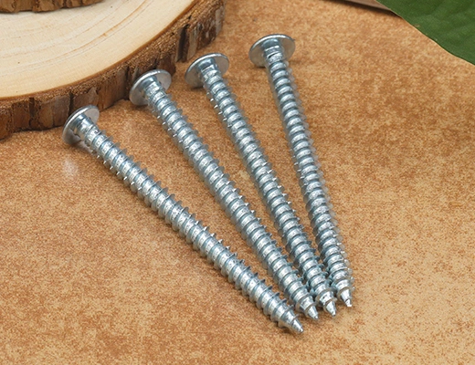 TGR/Tsingri Zinc Plated Torx Flat Round Head Self Tapping Concrete Screws Cement Board Screws