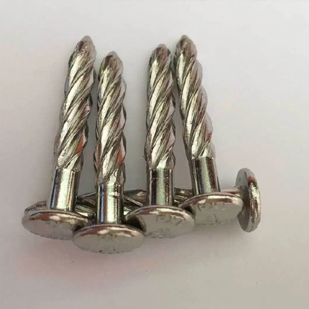 Hot Selling High Quality Professional Flat Head Annular Twist Shank Common Loose Floor Nails