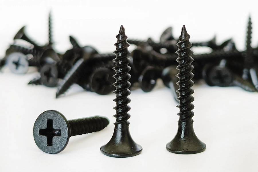 Black Phosphate C 1022 Fine Thread Drywall Screw