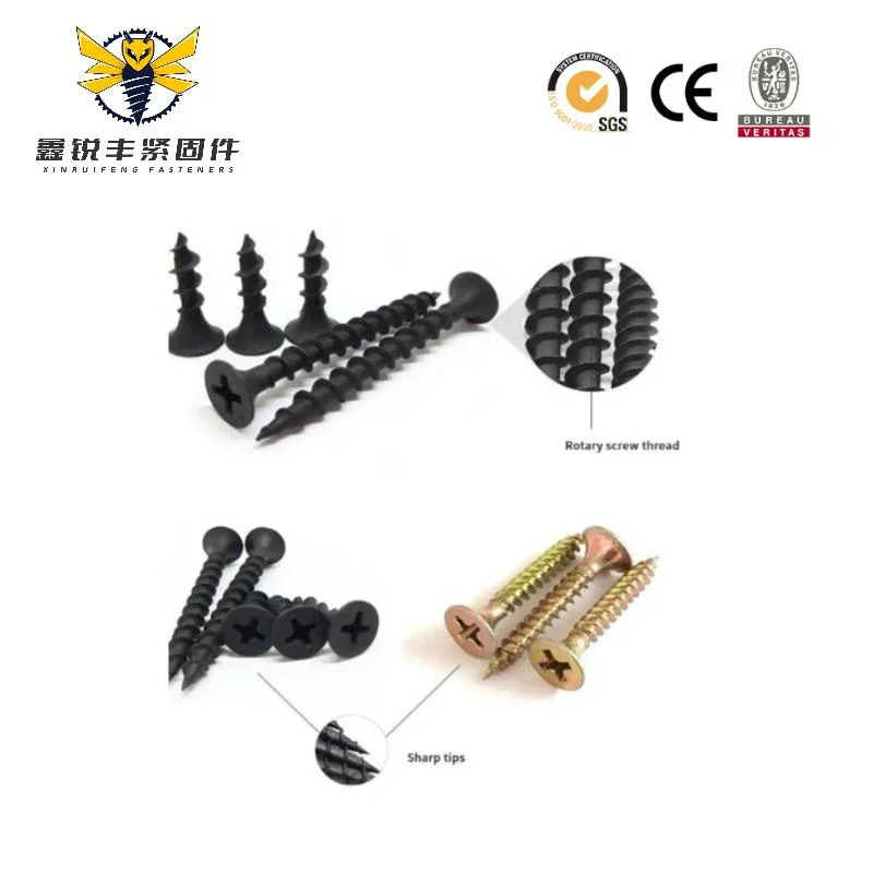 Black Phosphorus Coarse Thread Drywall Screws Best Sale Made in China