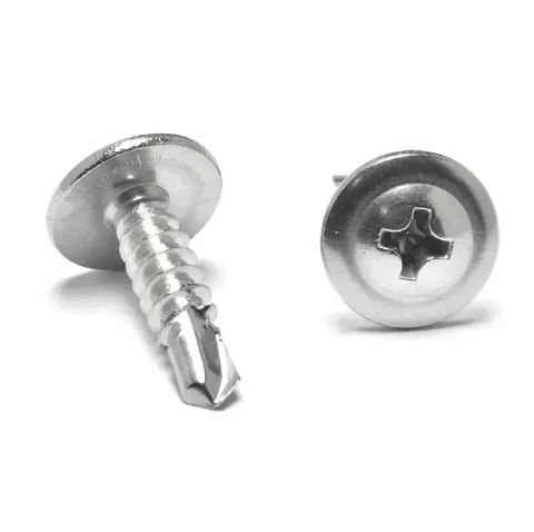 Carbon Steel Phillips Truss Wafer Head Roofing Self Drilling Screws