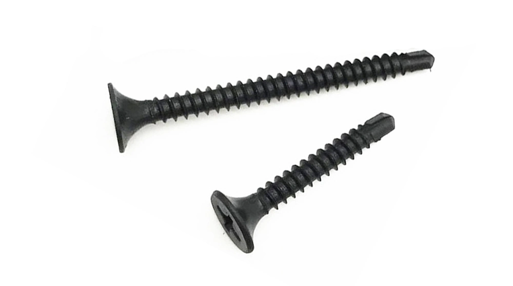 Bugle Head #2 Phil Cross Recess Black Phosphating Self Drilling Drywall Screws