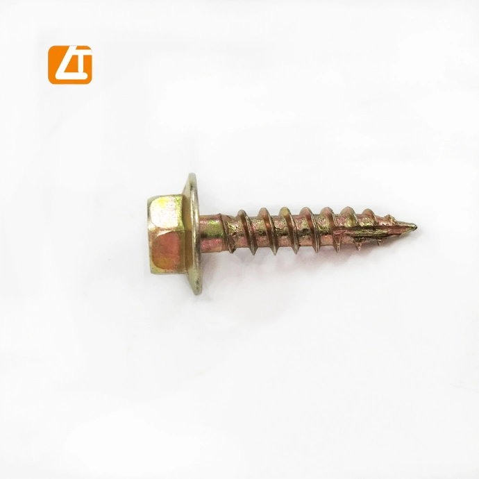 Tianjin Factory Hex Washer Head Self Drilling Spoon Point Hex Head Screw