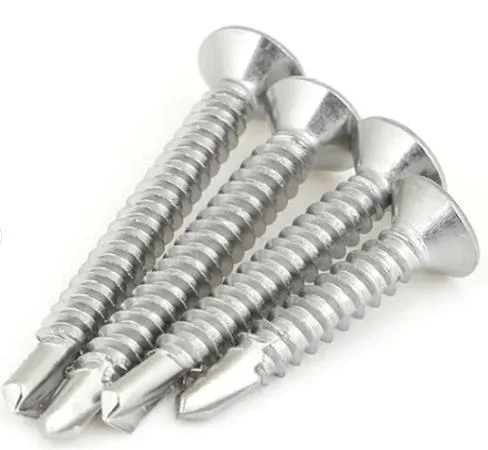 China Manufacturer Supply Flat Countersunk Head Self Drilling Tapping Screw