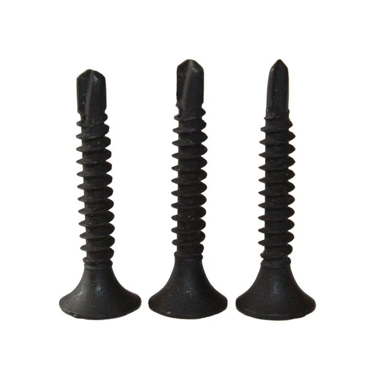 China Wholesale High Quality Bugle Head Black Phosphate Tornillo Self Drilling Screw