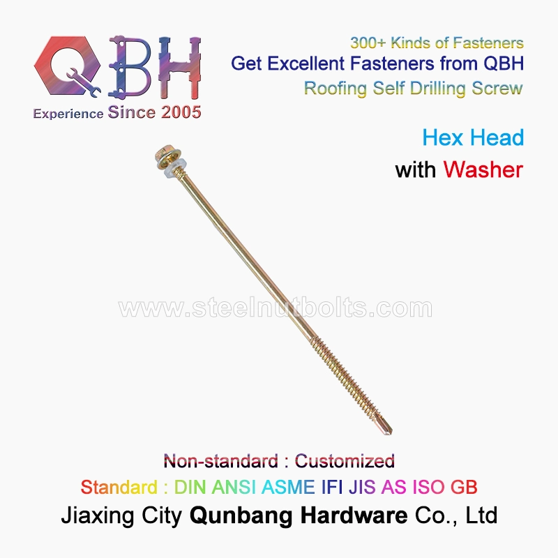 Qbh Plain/Black/HDG/Dacromet/Geomet Roofing Self Tapping Drilling Screw Machine Machinery Machining Maintaining Repairing Replace Replacement Spare Parts