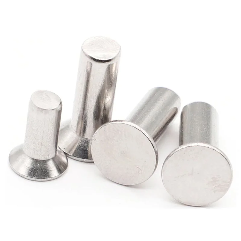 M2 M2.5 M3 M4 M5 M6 DIN 6791 Stainless Steel 304 Semi-Tubular Pan Head Semi Tubular Rivets