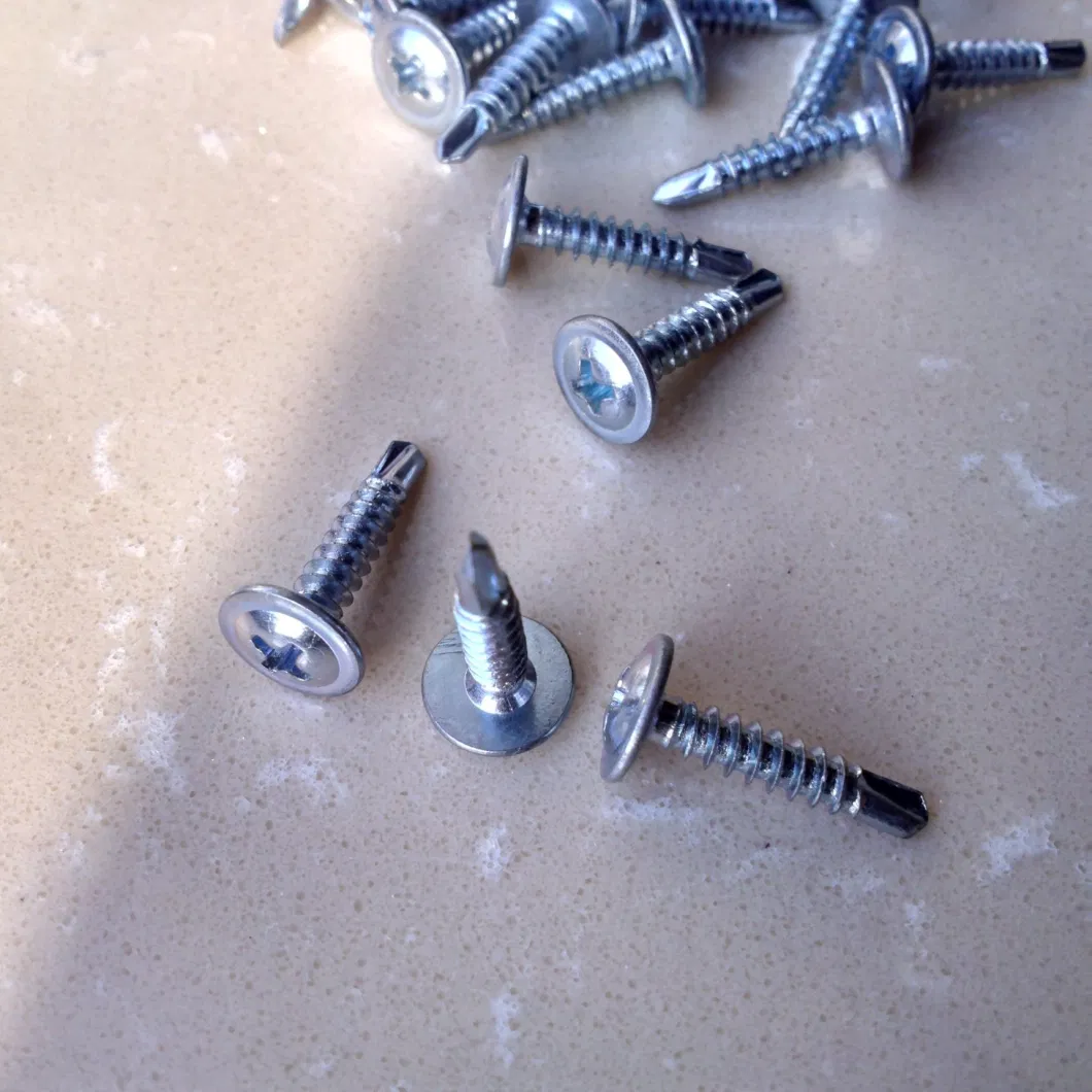 for Attaching Gypsum Board to 20-14 Gauge Steel Studs Phillips Recess S for Stitch Wood to Metal Bugle Head Self Drilling Drywall Screw