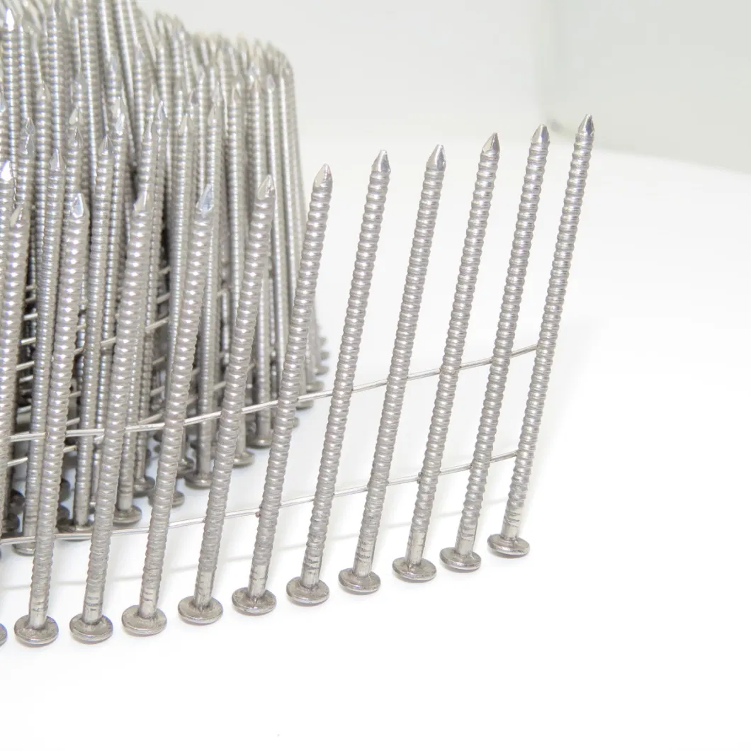 2.1mm X 50mm Stainless Steel Collated Coil Nails