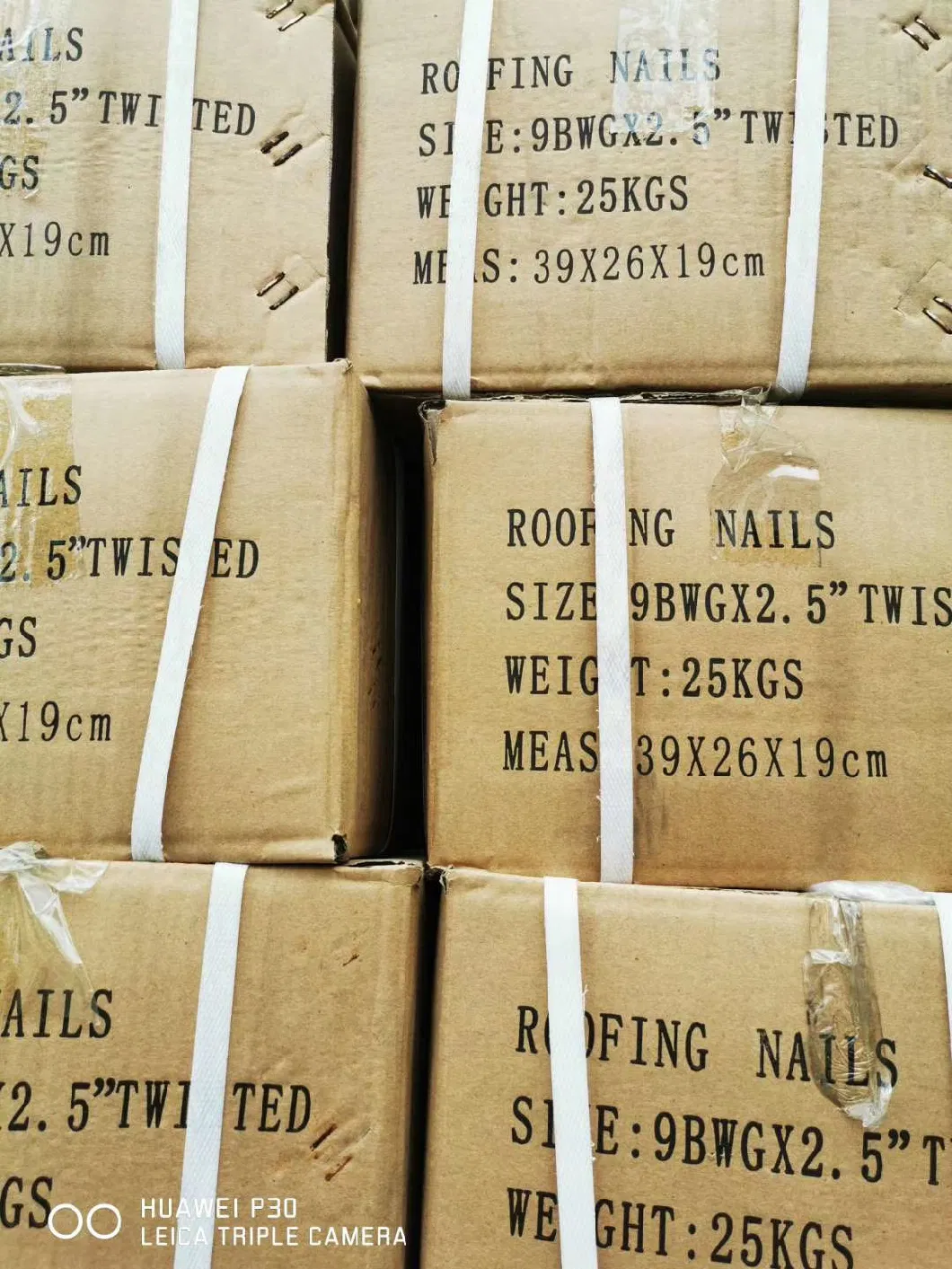 2.5 Inch Corrugated Roofing Nails/Doublemoon Roofing Nails From China Dezhou City