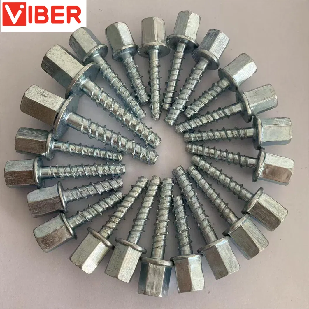 Self-Drilling Roofing Screws Farmer Screws with EPDM Sealing Washer Painted