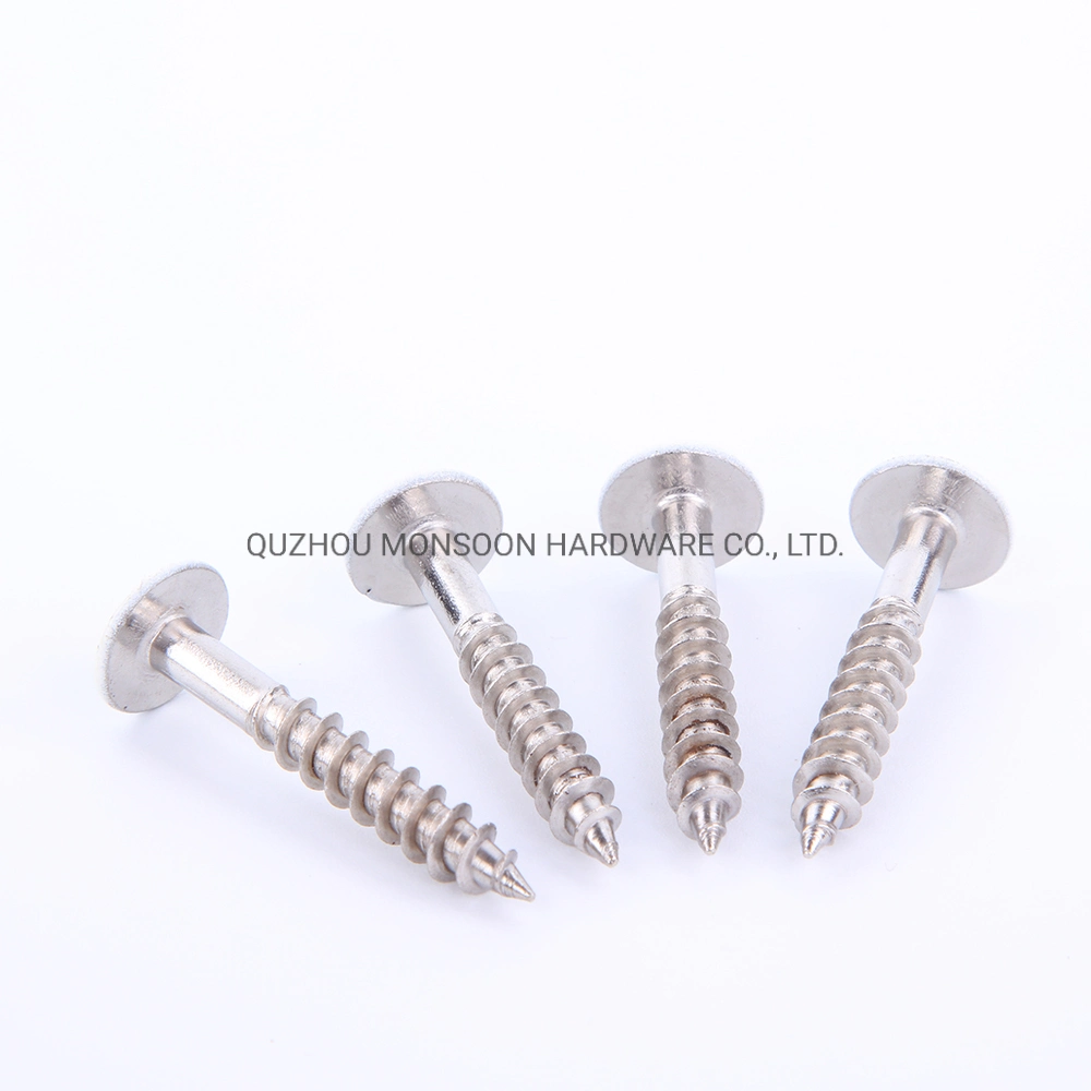 Factory Mushroom Head Flower Roofing Concrete Wood Fastener Self Drilling Bolt Machine Screw