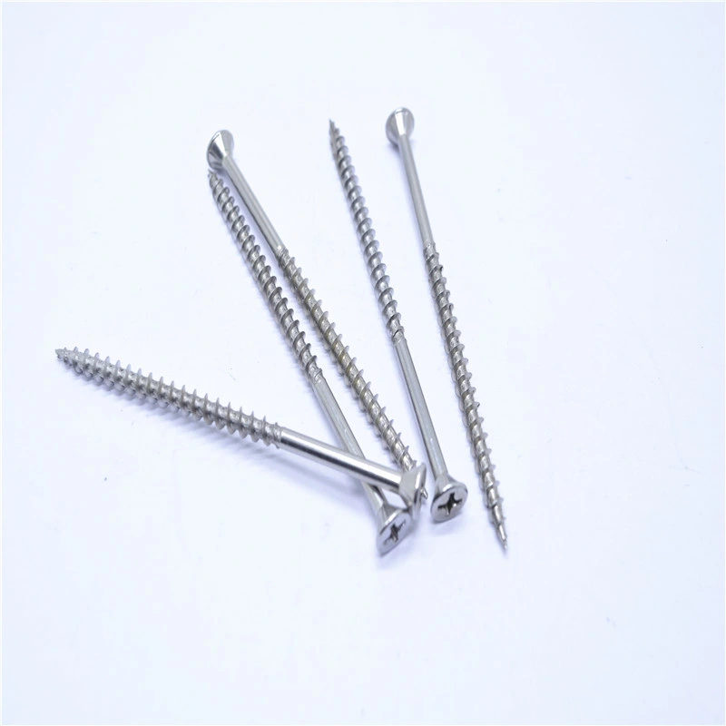 Phil Flat Head Chipboard Screw 4 Ribs with Type17