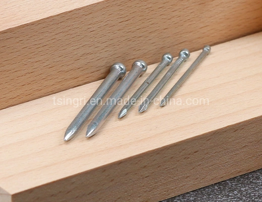 TGR/Tsingri Made In China Wholesaler Iron Steel Aluminum Round Cap Head Headless Nails