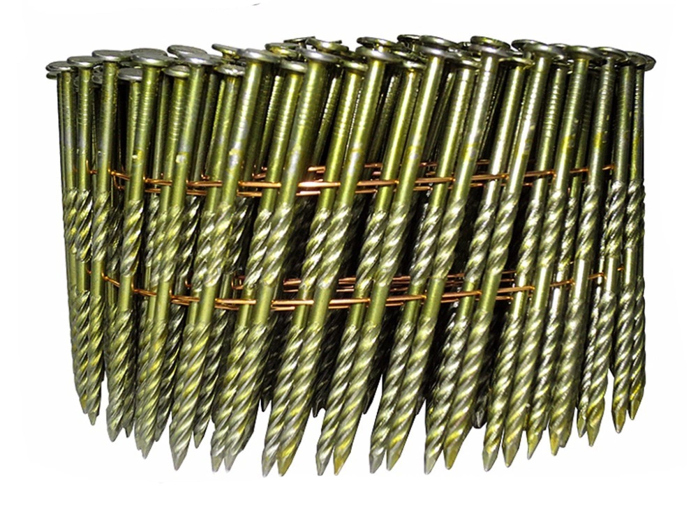 15 Degree Galvanized Coil Nails for Epal Pallets