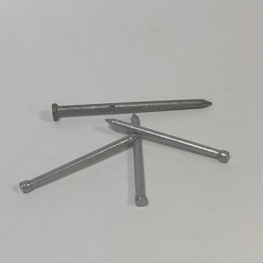 Q195 Wire Polished Smooth Shank Bright Finishing Nail