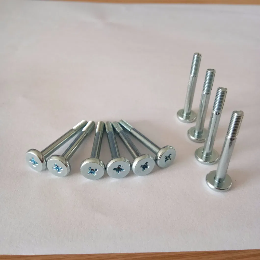 Carbon Steel M3 Galvanized Half Thread Philliips Screws