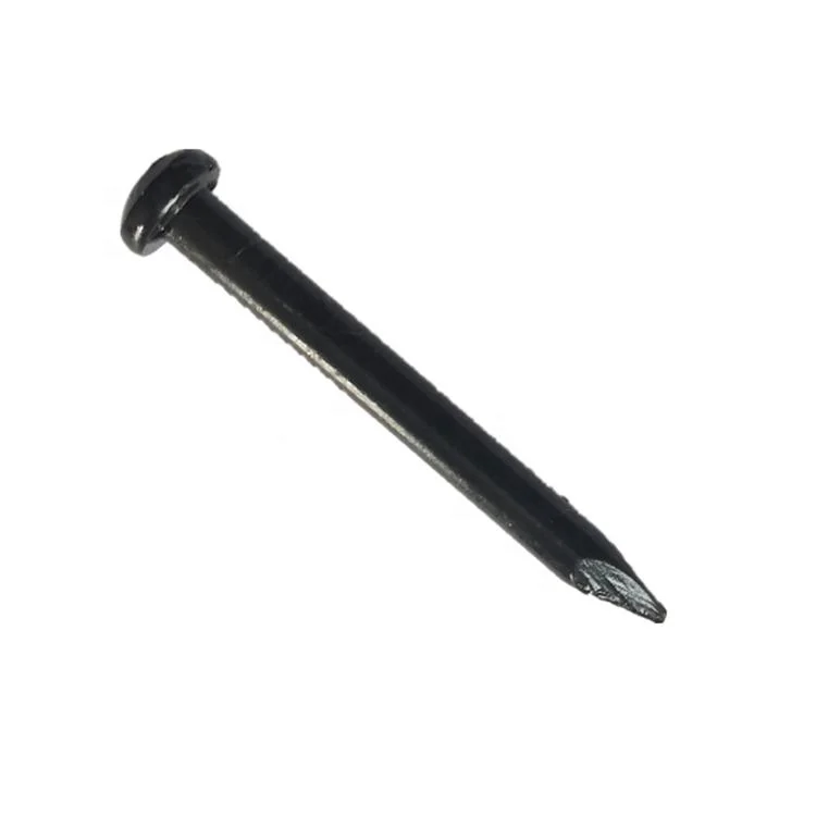 China with ISO Certificate 3/4&quot;-6&quot; Price Black/Galvanized Masonry/Concrete/Cement/Steel/Hardened Nail for Grooved/Fluted/Smooth/Spiral/Bamboo Shank Hardware