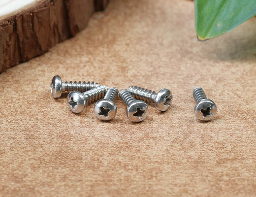 TGR/Tsingri Zinc Plated Carbon Steel10B21 Phillips Pan Head Self Tapping Screws with Flat Point