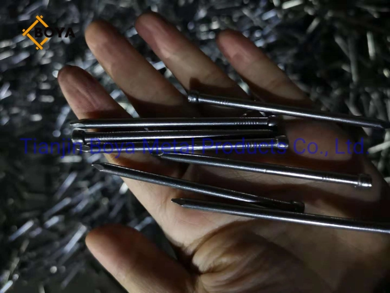 Q195 Polished Brad Nail Headless Nail From China Factory Manufacturer