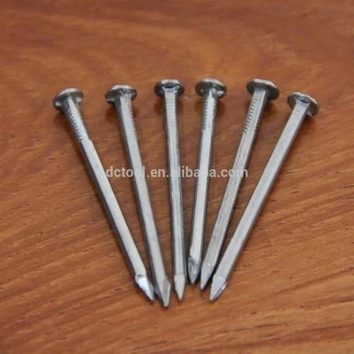 45# 55# 65# Electro/Galvanized Flat Head Concrete Steel Nail with Twist/Screw/Smooth Shank