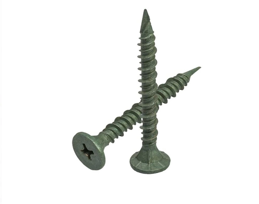 Hi-Lo Thread Spoon Point Ruspert Self Tapping Concrete Screws for Masonry