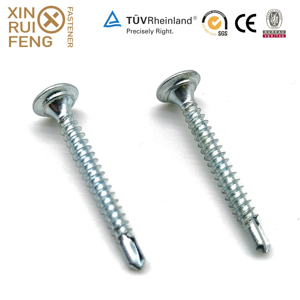 Xinruifeng Fastener Extra Guard #6 X 1-1/4&quot; Phillips Drive Coarse Fine Thread Double Bugle Scavenger Head Self Drilling Drywall Screws