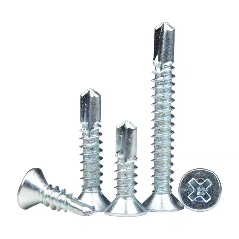 Csk Hex Head Patta Wafer Head Self Drilling Concrete Screws with Factory Prices