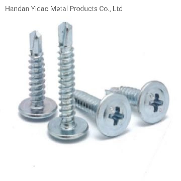 Truss Head with Phillips Socket Self-Drilling Screws Zinc-Plated