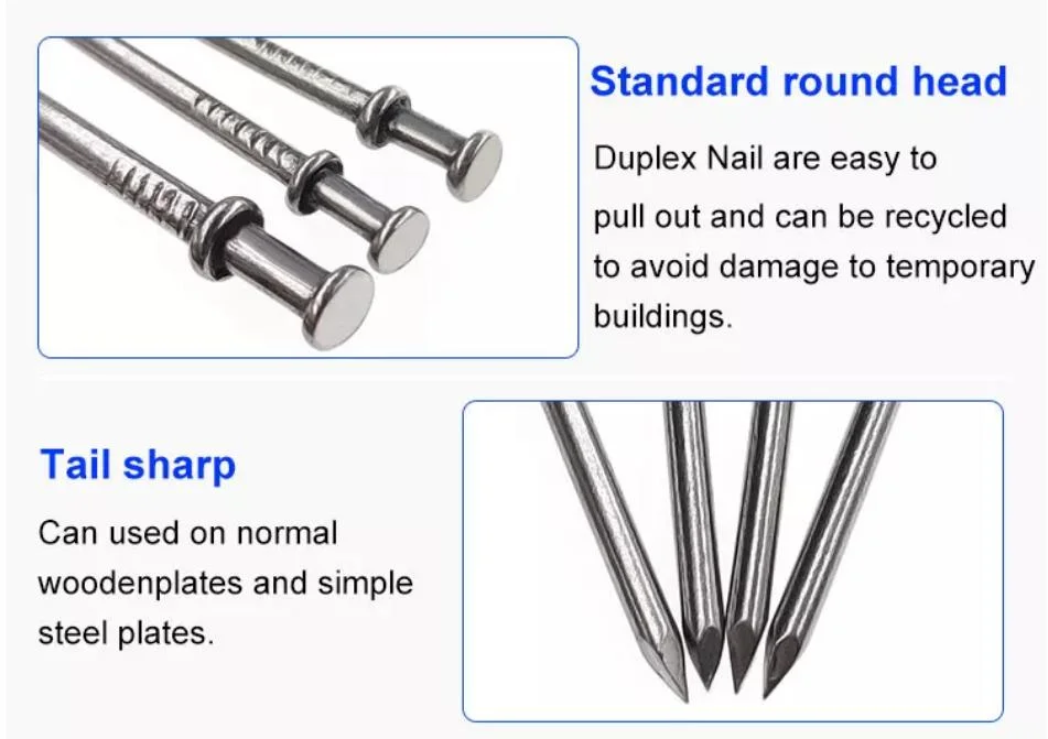 16D Double Head Nails/Two Head Nail