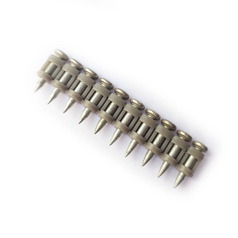 Reinforced Nails Collated Stripe Bullet End Gas Nails Used for Reinforcement Construction Gas Nail Hardware Steel Gas Nails