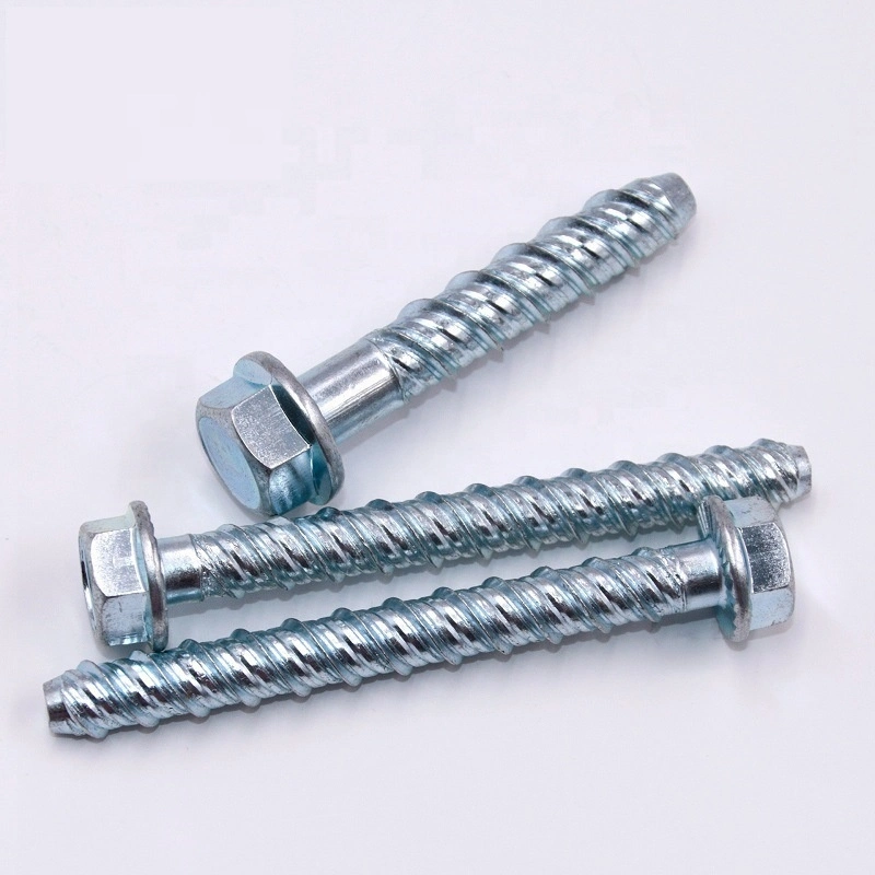 2022 Hex Flange Concrete Thread Self-Cutting Anchor Cement Self-Tapping Screws