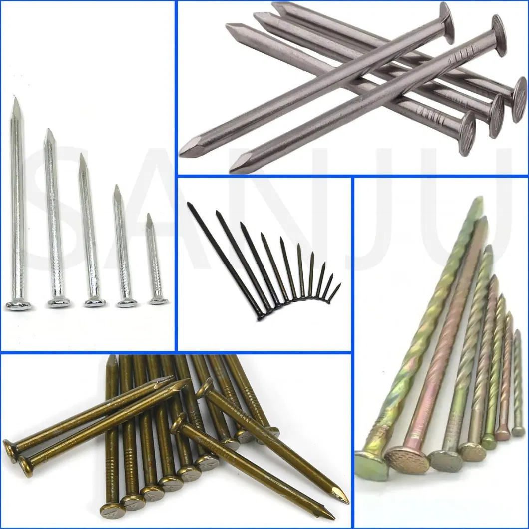 Blue Screws/Concrete Anchors Screws 1/4inch*1-1/4inch /Phillips Flat Head Anticorrosive Coating/Blue Anticorrosion Painting Cement Nail