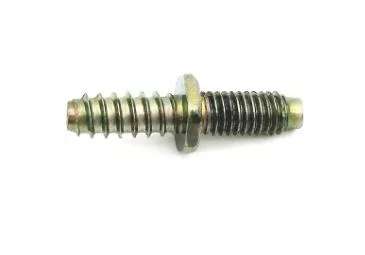 China Factory Double Ends Self Drilling Thread Furniture Wood Dowel Screw Short and Long Size Customize Fasteners