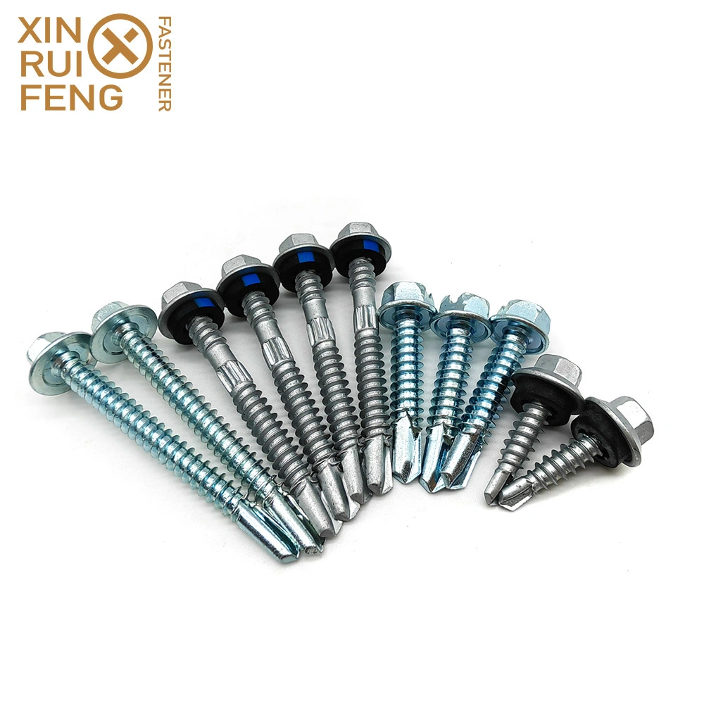 Double Thread Epoxy Coated Self Drilling Screw