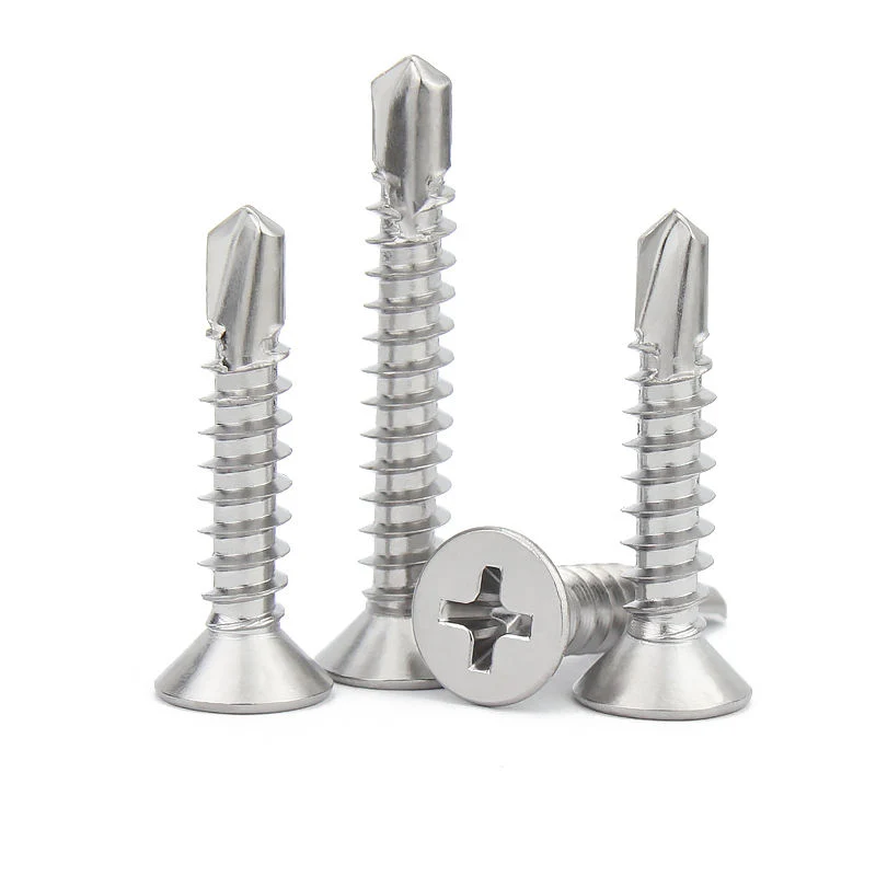 Manufacturer Double Countersunk Pozi Cross Drive Bugle Wafer Modify Truss Pan Head Drill Point Self Drilling Screws