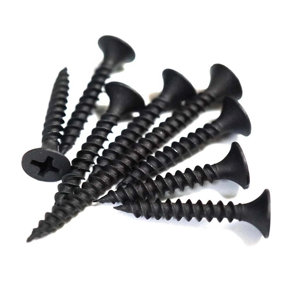 Black Phosphated Fine Thread Drywall Self Tapping Screws