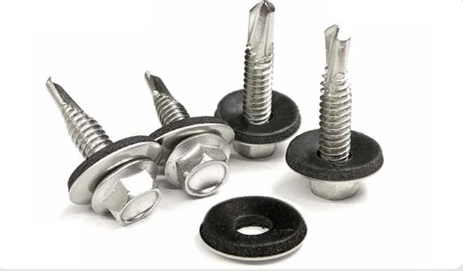 Hex Head SDS Screw Self Drilling Screw with EPDM Rubber Washer