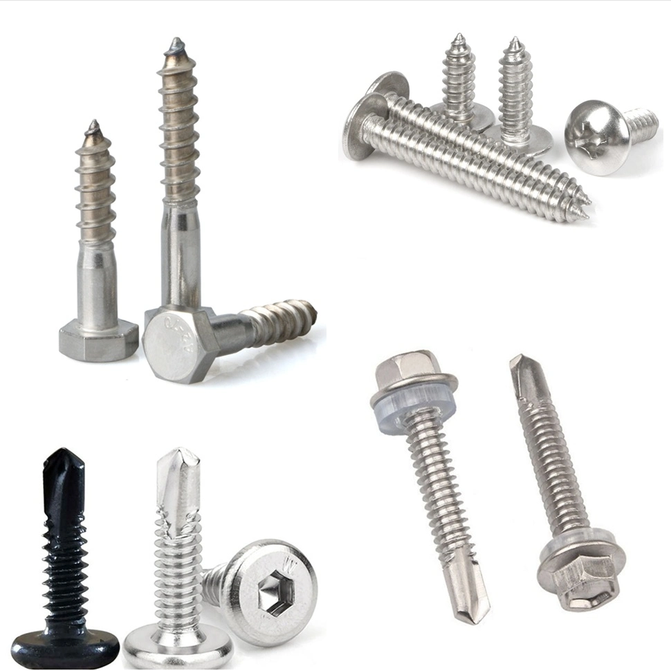 Titanium Washer Head Drywall Screw Self Drilling Patta Chipboard Screw Self-Tapping Furniture Drywall Wood Screws