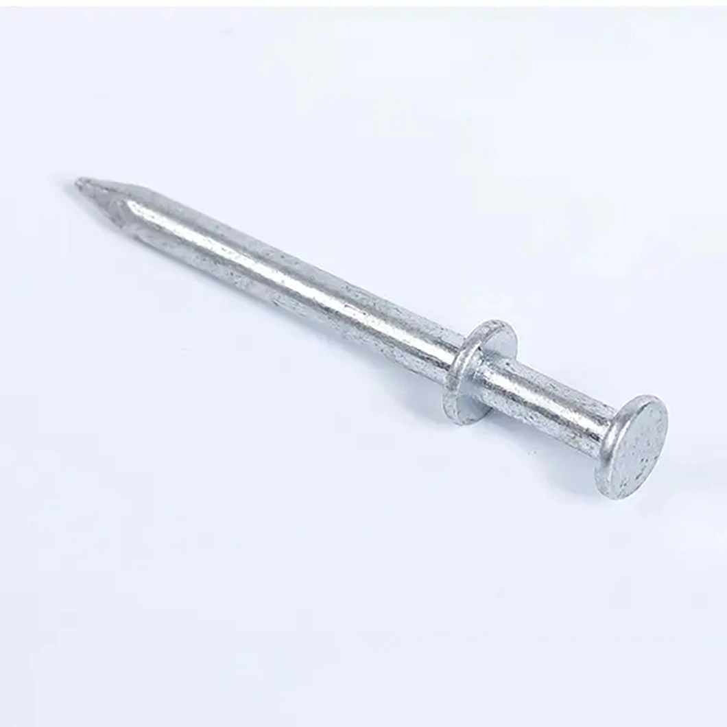 Low Carbon Steel/Double Strand Polished Nail/Round Head Construction Connector/Double Cap Nail