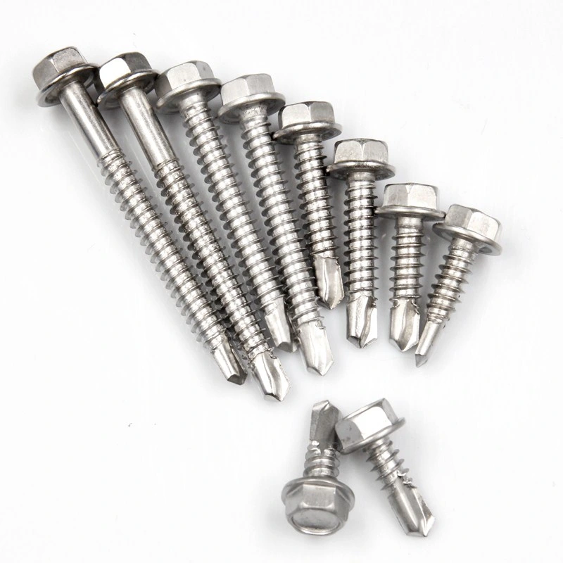 Hex Head Roofing Screw, Self Drilling Screw, Hex Head Self Tapping