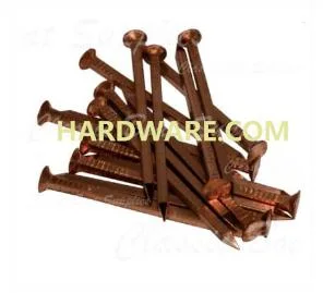 High Quality Cheap Copper Nails Square Shank for Boat Building.