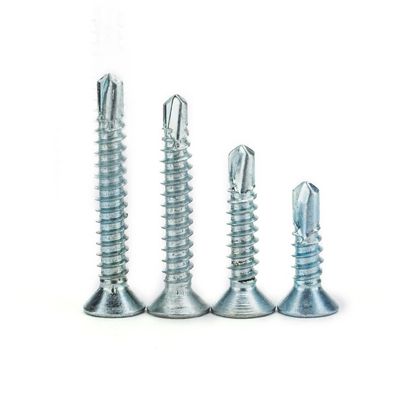 China Factory Cross Countersunk Head Self Drilling Screw