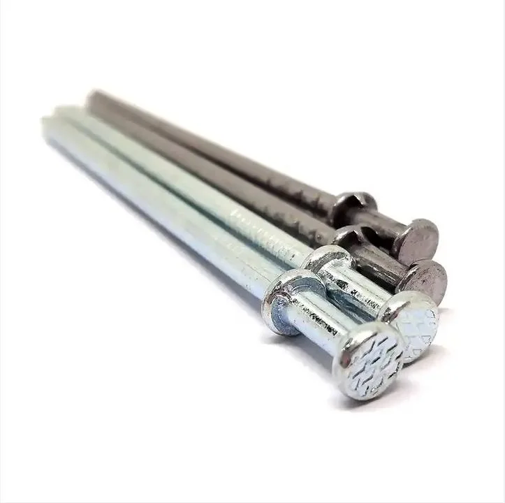 High Quality Professional Customizable Galvanized Two Double Head Wire Duplex Nail