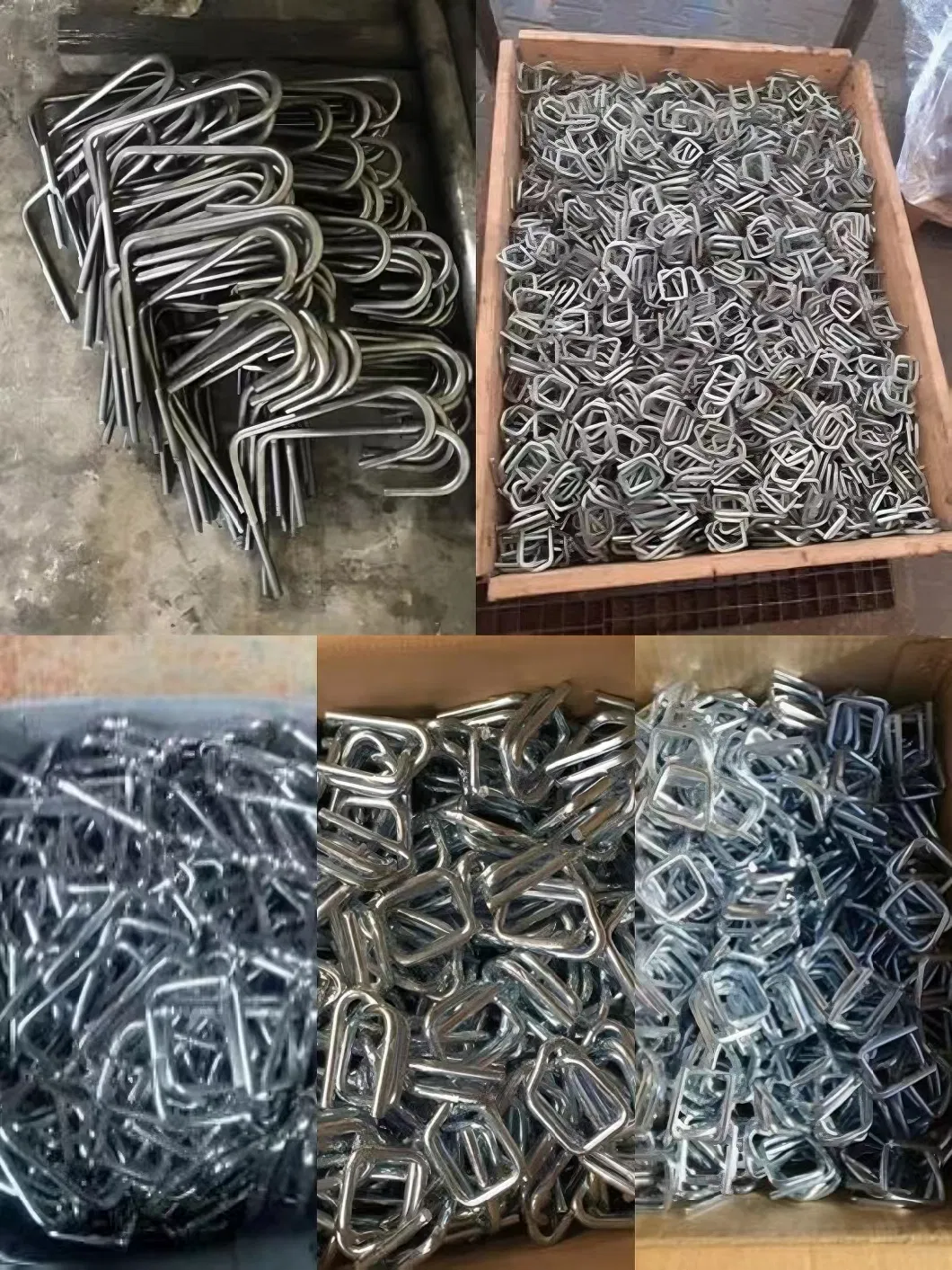 Factory Direct Supply 30mm-50mm Heavy Zinc Coating HDG Staples U Type Nails