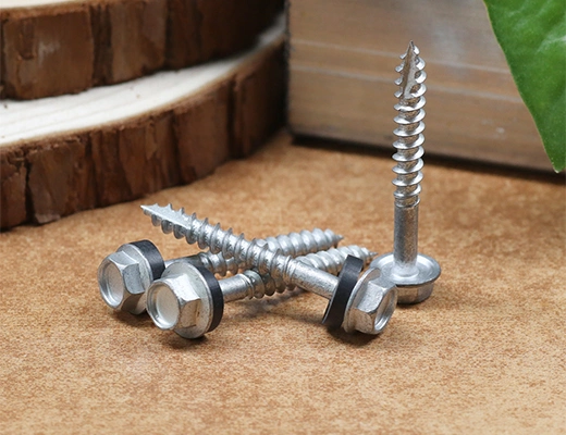 TGR/Tsingri Hex Flange Head Type17 Point Self-Tapping Screws with Composite EPDM Washer