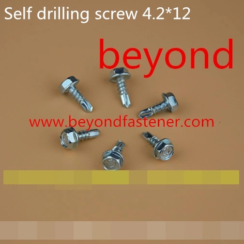 Self Drilling Screw Roofing Fasteners Bimetal Screw